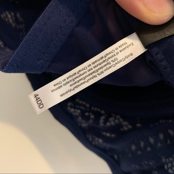 ADORE ME Azura Blue Lace Contour Plus Bra - Picture 8 of 8